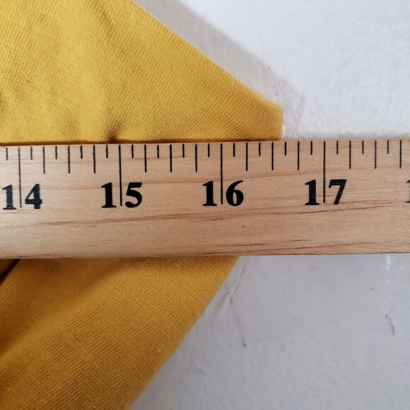 ASOS Yellow Strappy Summer 100% Cotton Sun Dress Size 8 - Picture 4 of 6